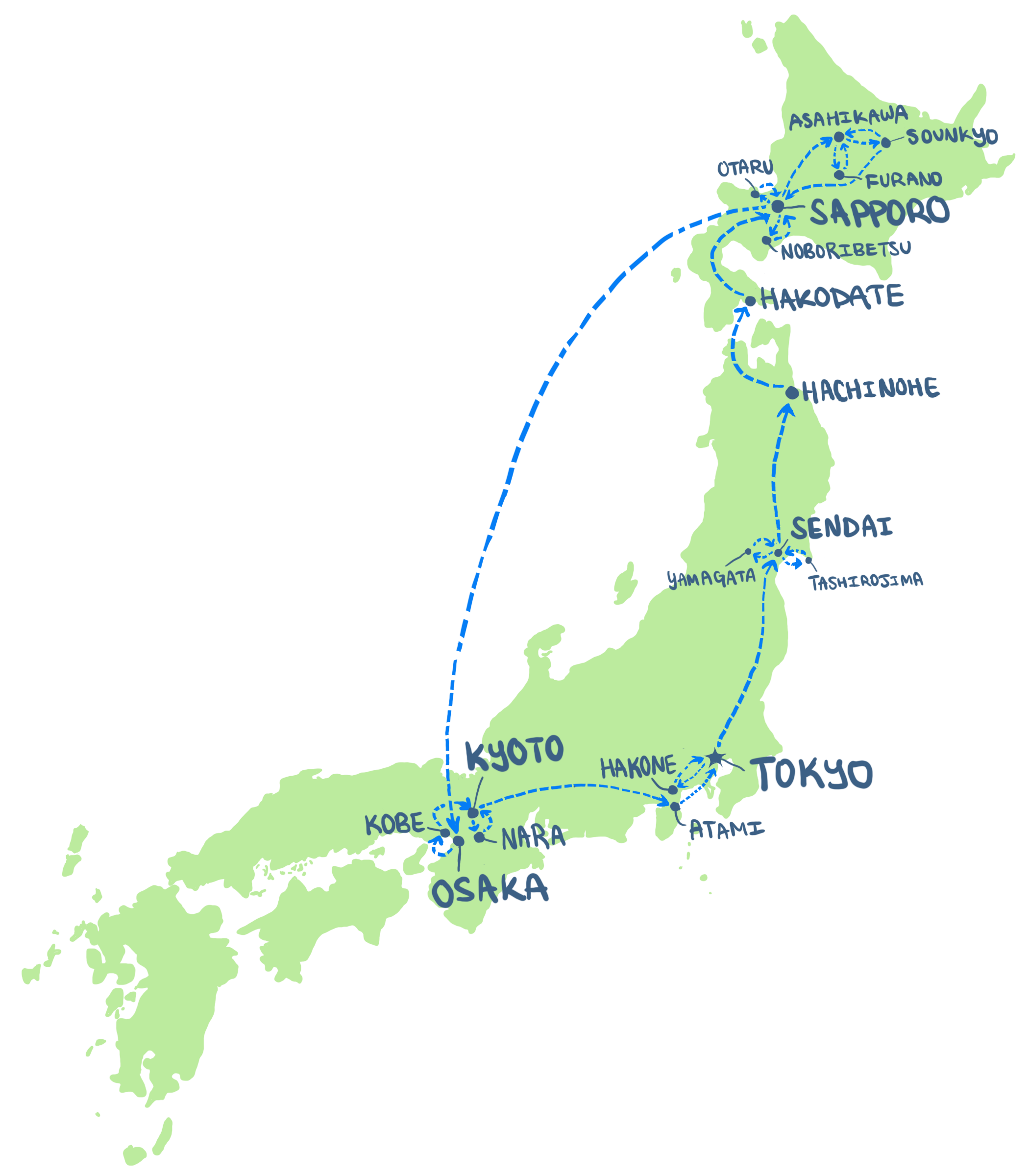 Japan Road Map