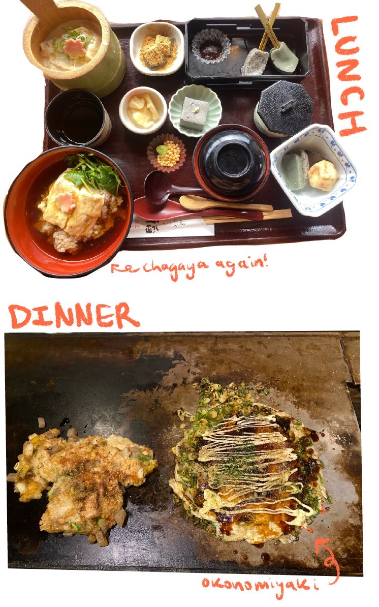 Kyoto Lunch and Dinner