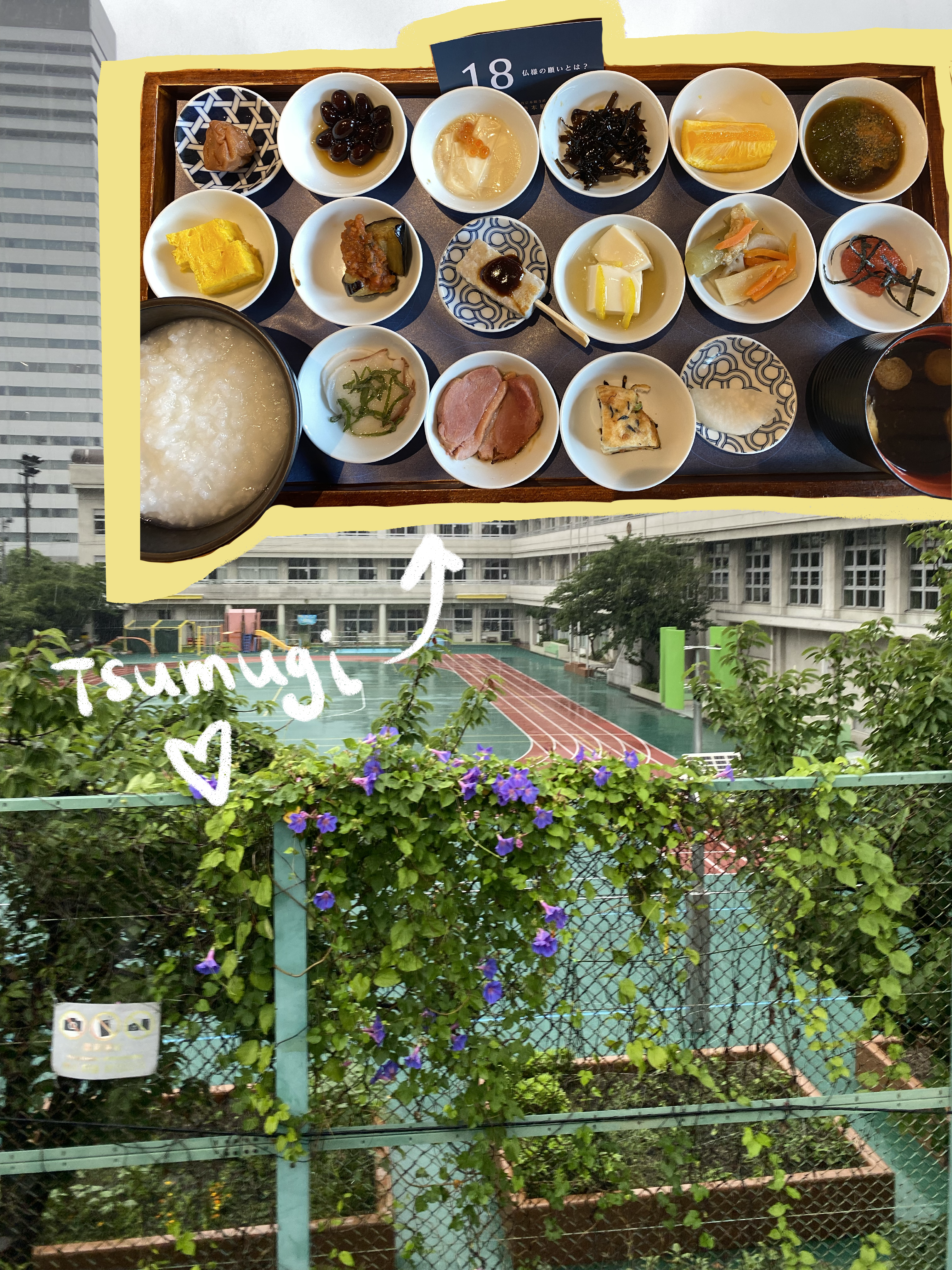 Tsumugi & Early Morning Views by Tsukiji Fish Market